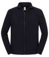 SS155 622900 Fruit of the Loom Iconic Premium Sweat Jacket Black colour image